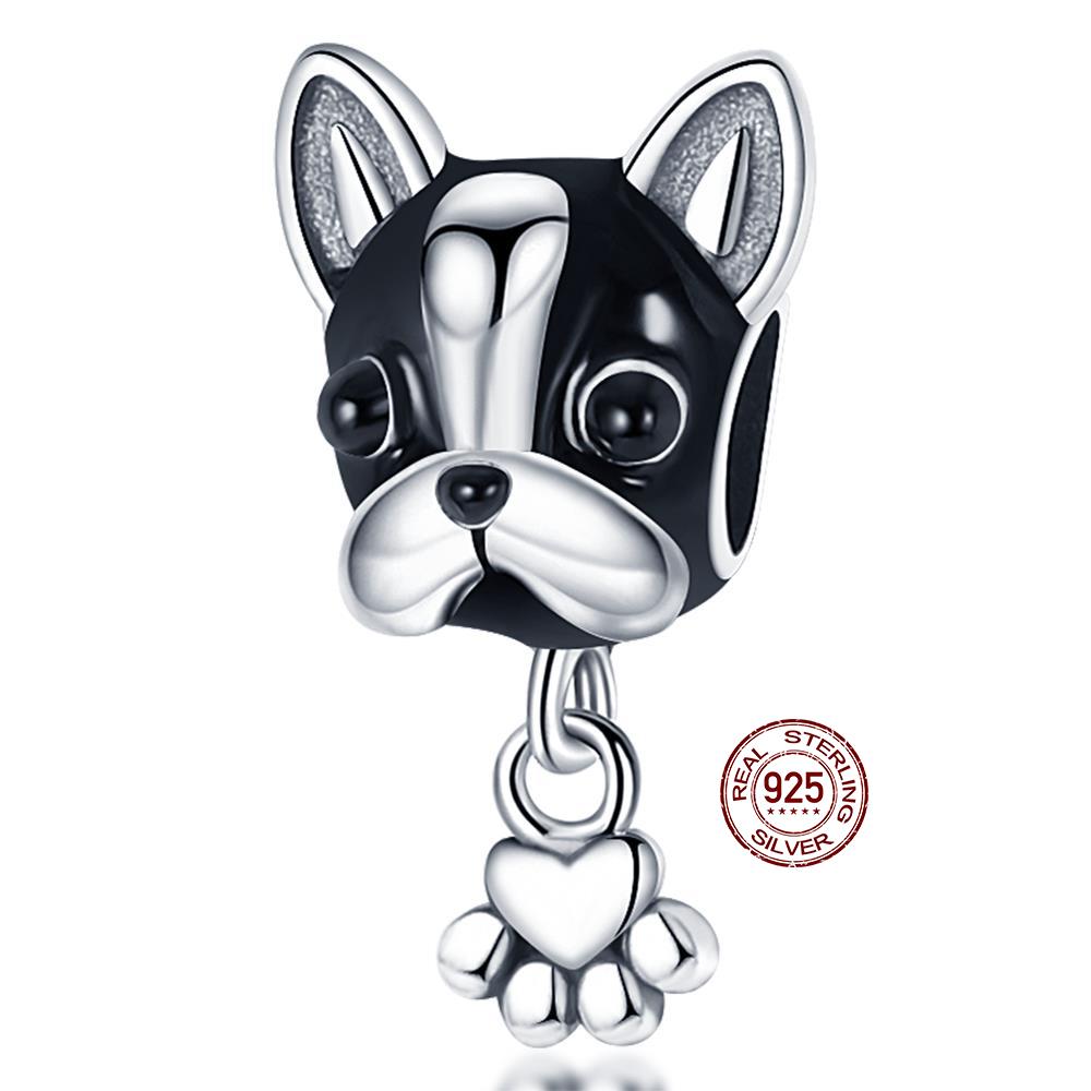 Cute Animals Beads Charms Fit Original 3Mm Bracelet Dog Cat Owl Rabbit Diy Jewelry Making Animals Protection