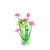 Aquatics Grass Flower Simulation Wedding Favors Plastic Artificial Lotus Fish Tank Ornament for Party