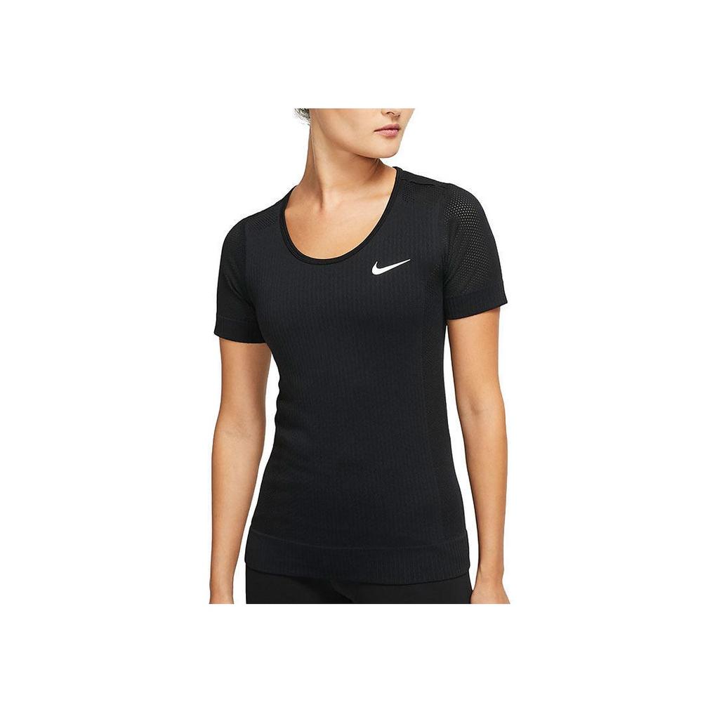 Nike Infinite Running Fitness Short Sleeve T-Shirt Women Tops Black BV3914-010
