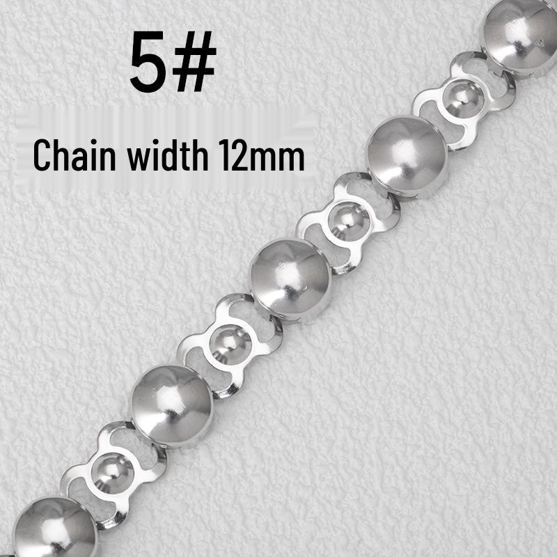 Handmade DIY Stainless Steel Necklace Bracelet Clavicle Chain Accessories