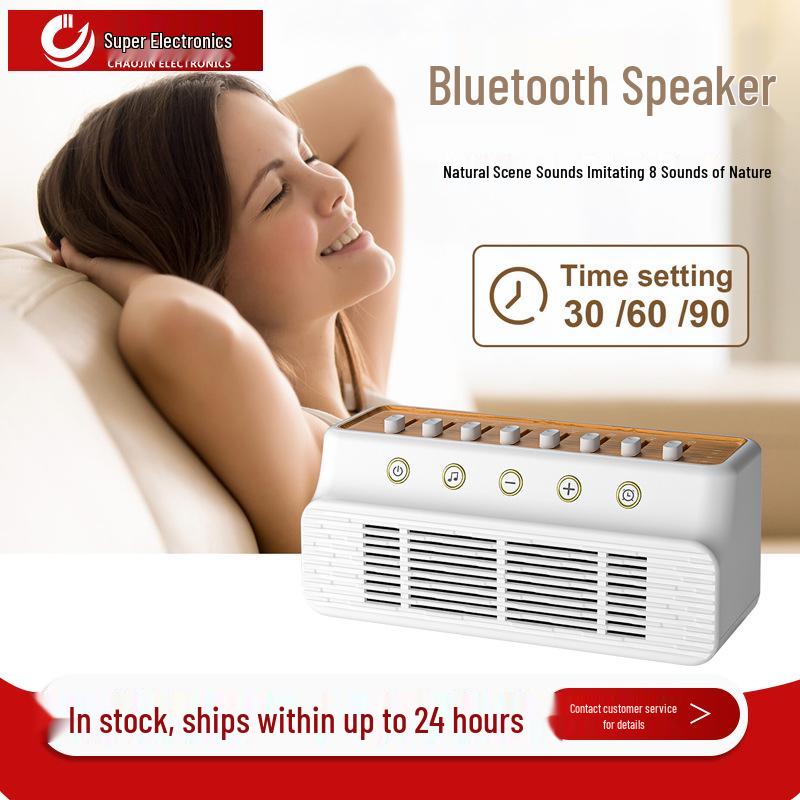 2025 High-Value Mini Wireless Bluetooth Speaker with White Noise for Desktop and Home Use