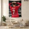 Ronaldo'S Artistic Tribute Visual Masterpiece Bedding 1 Duvet Cover 2 Pillowcase Without Core Christmas Birthday Gift