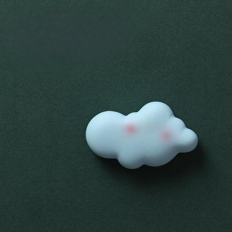 Resin Cloud Refrigerator Sticker Daisy Magnetic Sticker Creative Magnet Cherry Blossom Magnetic Sticker Cartoon Cute