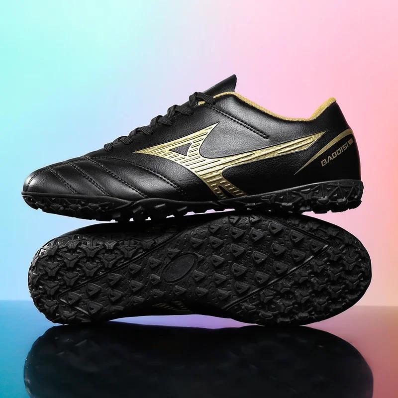 New Men Football Boots Soccer Shoes Hot-selling Match Non-Slip Cleats Sneakers FG/TF High-quality Indoor Mid-top Futsal Light