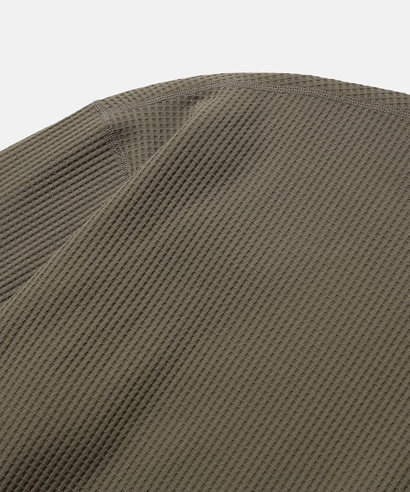 MOIF [Aw26] Advanced Waffle L/S Tee / Stone