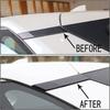 2pcs ABS Carbon Fiber C-Pillar Rear Window Post Molding Cover Trims Decorative Accessories for Toyota RAV4