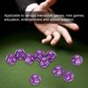40Pcs 12 Sided Dice Set Polyhedral Dice for Family Party Board Game Pub   Game