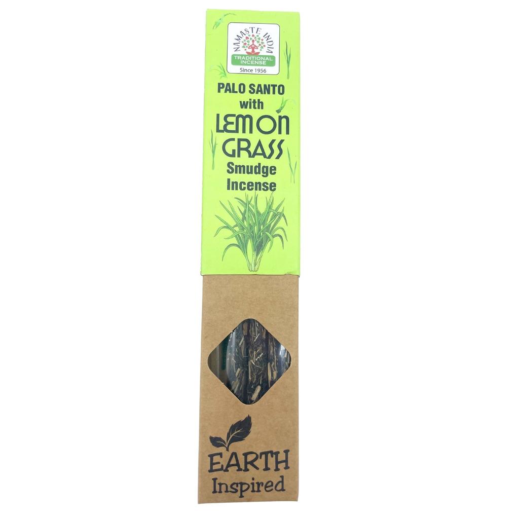 Lemongrass Smudge Incense Sticks, Pack of 9