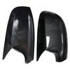 Carbon Fiber Style Black Rearview Side Mirror Cover Caps for BMW X3 F25 X1 E84 Pre-LCI 2010 2011 2012 2013 Case