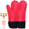 Nine Likes Hitzebeständige Silikonhandschuhe zum Backen - Dick, Qualitätsisolation
