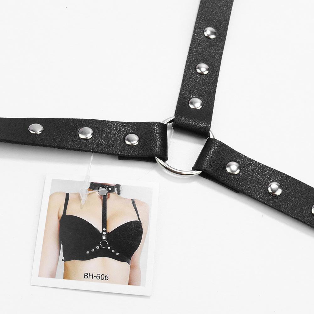 Sex Belt Women'S Collar Pu Belt Night Club Sm Bundled Strap Necklace One-Piece Bondage Belt