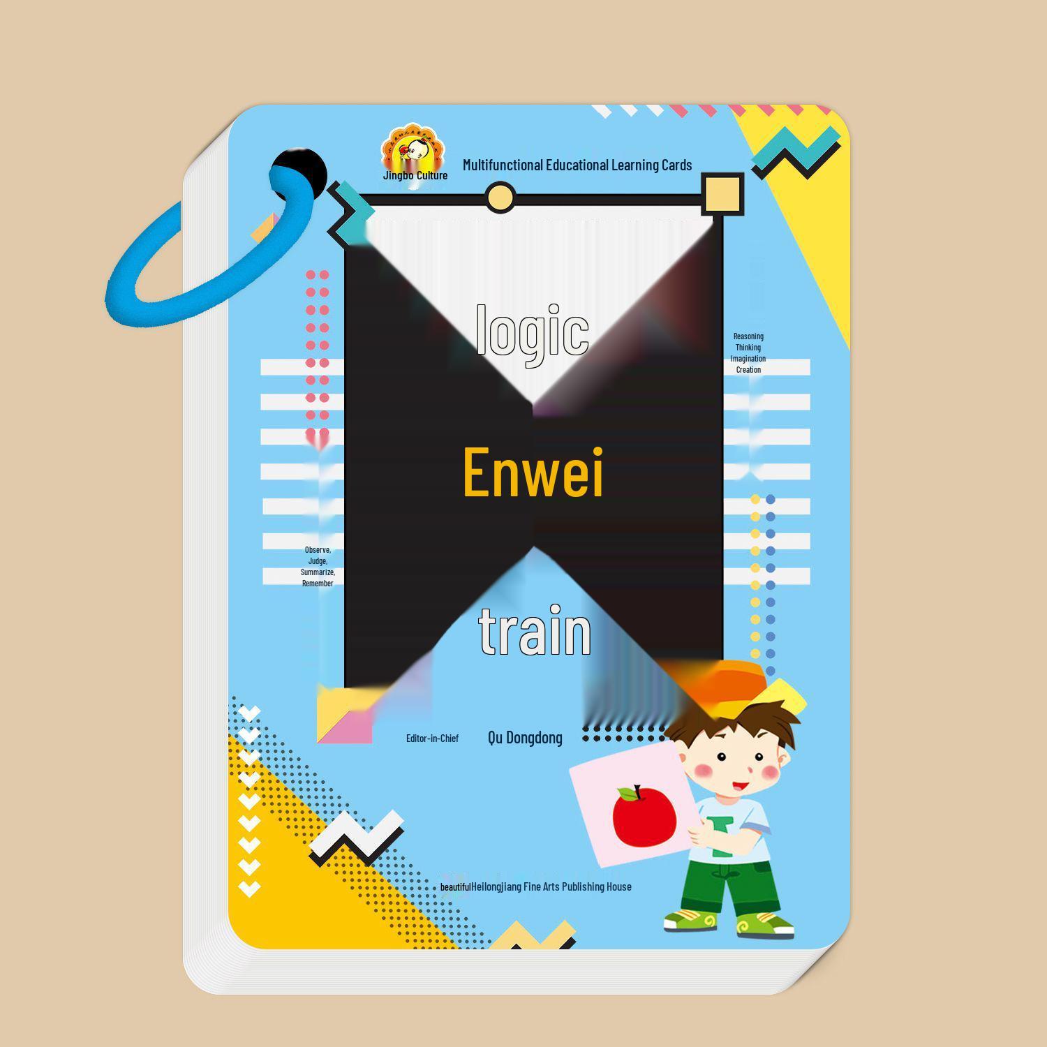 

Multifunctional Learning Cards for Ages 3-8: Visual-Auditory Brain Training & Logical Thinking