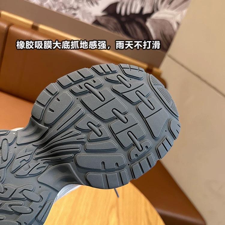 Leather platform dad shoes women's 2025 spring new small height increase lightweight versatile running sports casual shoes