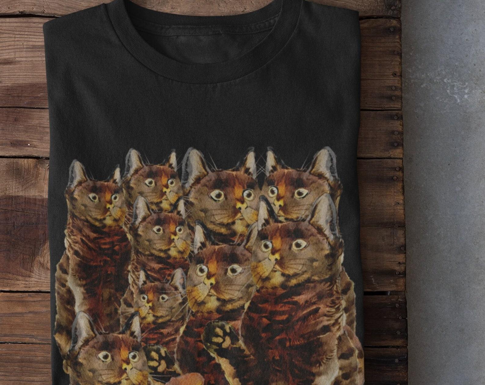 Grunge Clothing,Alt Clothing,Mall Goth,Trad Goth,Cat T Shirt,Pastel Goth,Goth Shirt,Dark Academia,Weird Shirt,Surreal T-shirt,Punk 2XL