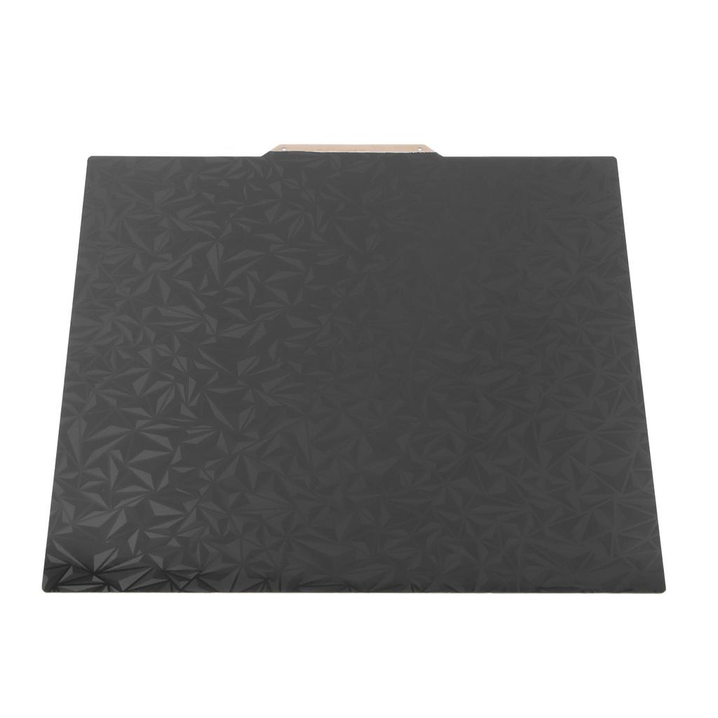 Placă de construcție cu două fețe, 290x290 mm, cu diamante, PEO, texturată, PEI, imprimante 3D Platformă cu magnet