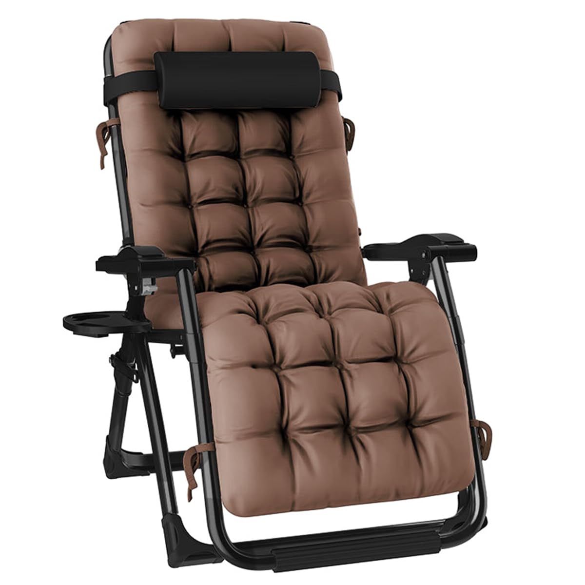 

Outdoor chair, reclining chair, folding chair, load capacity 180kg, angle adjustment, stepless adjustment, convenient storage, stepless adjustment,