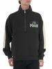 Blouson CORE HERITAGE MX Track Pullover 2024 Black (Puma) Jacket, Windproof, Warm, One-Line Half-Zip 683588, Men's, Fall/Winter Color (01)