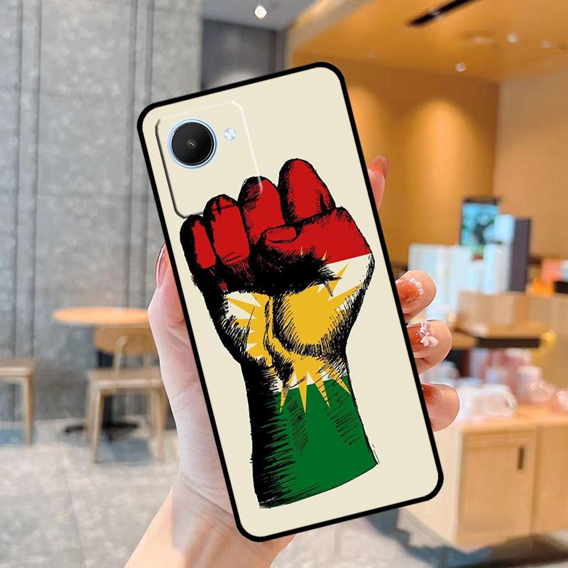 

Чехол с флагом Курдистана для Realme C55 C33 C31 C35 C30 C11 C15 C25s C21Y GT Neo 5 3T 2T 8 9 10 11 Pro Plus Realme C31