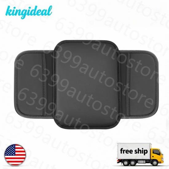 Чехол-подушка на подлокотник автомобиля, коврик для центральной консоли, кожаный защитный аксессуар