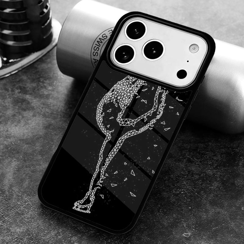 Figure Skating Dance Phone Case for iPhone 17 16 15 Pro Max Air 14 13 12 11 Plus Shockproof Cover