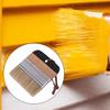 Natural Bristle Brush Wide Flat Chalk and Wax Paint Brush DIY Painting and Waxing Tool for Home Decor, Wood Projects