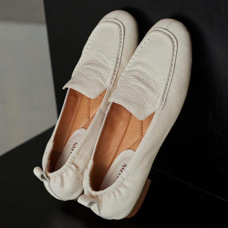 Fashion Women Casual Shoes Soft Soled Loafers 2025 Autunm High Quality Comefortable Office Lady Flat Shoes Daily Concise Women Shoes