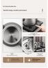 Pure Titanium Auto-Fill Electric Kettle with Tea Brewer and Anti-Overflow Feature