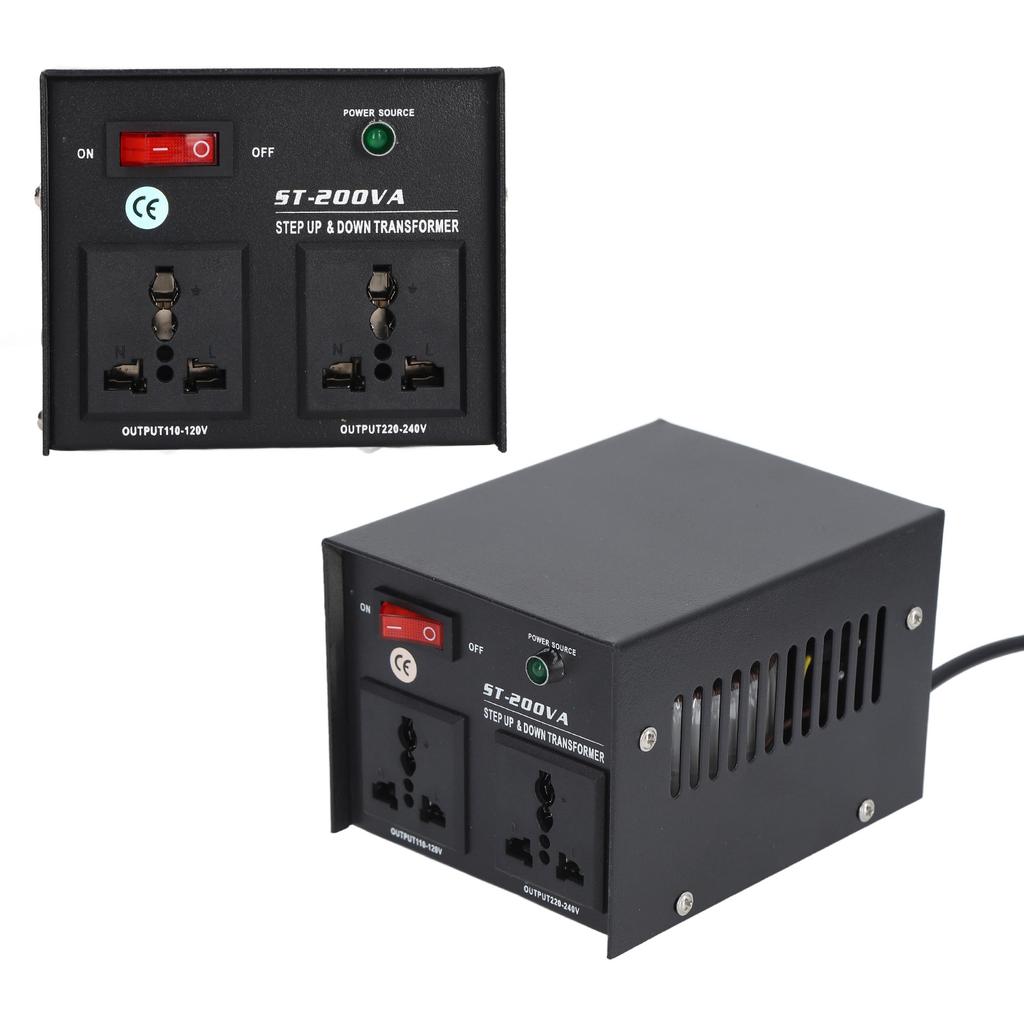 200-W-Spannungswandler, Aufwärtstransformator für elektrische Geräte