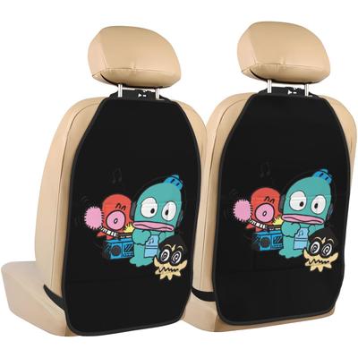 Trittschutz, 2-teiliges Set, Hangyodon, Sitzrückentasche, Auto-Aufbewahrungstasche, Rücksitz, Schutz