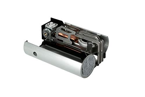 Snow Peak HOME & CAMP Burner (Silver, GS-600SL) - Compact Tabletop Gas Stove for Outdoor Camping and Cooking (Includes Sticker)