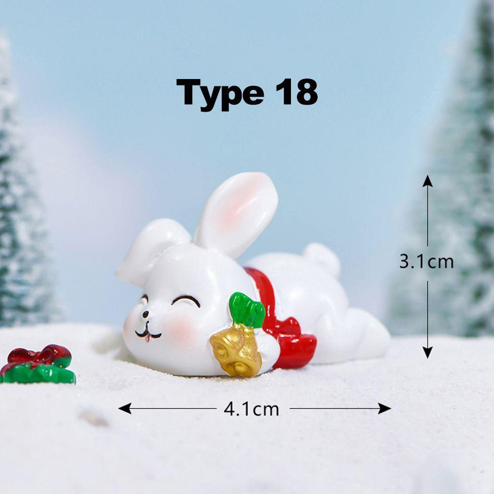 

Box Elk Penguin Sheep Micro Landscape Fairy Garden Decoration Christmas Animal Figurines Snow Globe Type 18