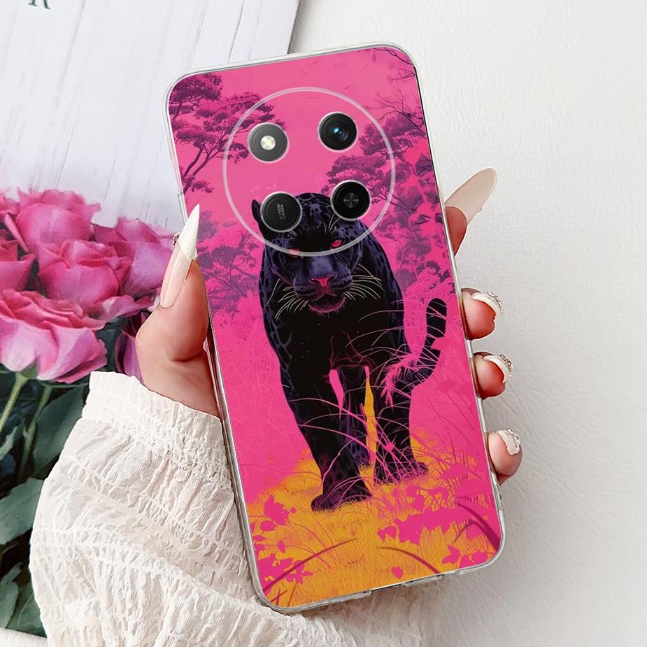 For Honor Magic 7 Lite Case BRP-NX1 2025 New Luxury Painted Cover Clear Silicone Soft Slim Phone Case For Honor Magic7 Lite Bags