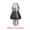 High Pressure Pressure Drain Jetter 5000PSI Drain Washer Nozzle Sewer Cleaner Hose Nozzle
