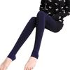 Women's Velvet Thickened Leggings - Plus Size, Korean Style, Pearl Velvet, 200g Warmth for Autumn and Winter