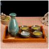 Langxi Japanese Green Glass Sake Set
