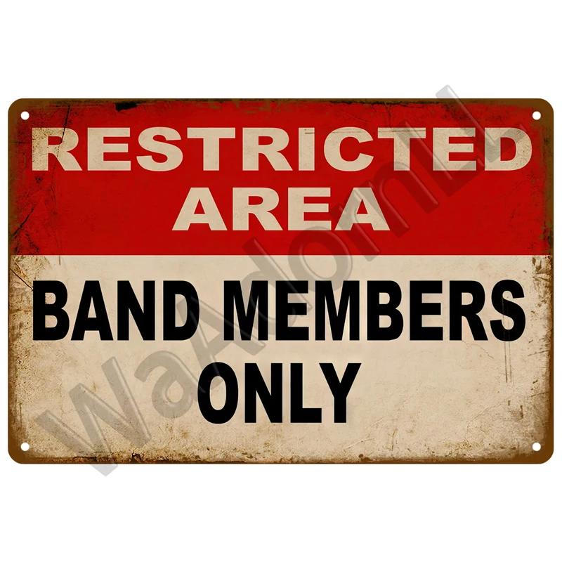 Plaque Tin Sign For Bar Pub Club Workshop Garage Park Yard Retro Caution Russian Warning Vintage Metal Sign Home Wall Decor A
