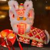 Ancient Style Lion Dance Lantern Waterproof Handmade Handheld Lantern Cartoon Material Packages Luminous Lantern