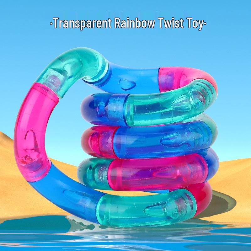Versatile Twisty Rope Finger Toy for Office Relaxation and Stress Relief