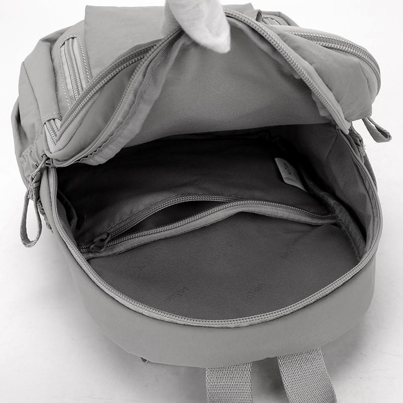 Multi-functional Chest Bag Solid Color Women's Backpack Multi-layer Men's Crossbody Bag