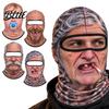 Mască de Față pentru Petrecere Costumată Bătrân Mască de Schi Realistă 3D Balaclavă Amuzantă Cadou Nou Unic pentru Schiori Acoperire cu Acoperire pentru Gât Schi Snowboard