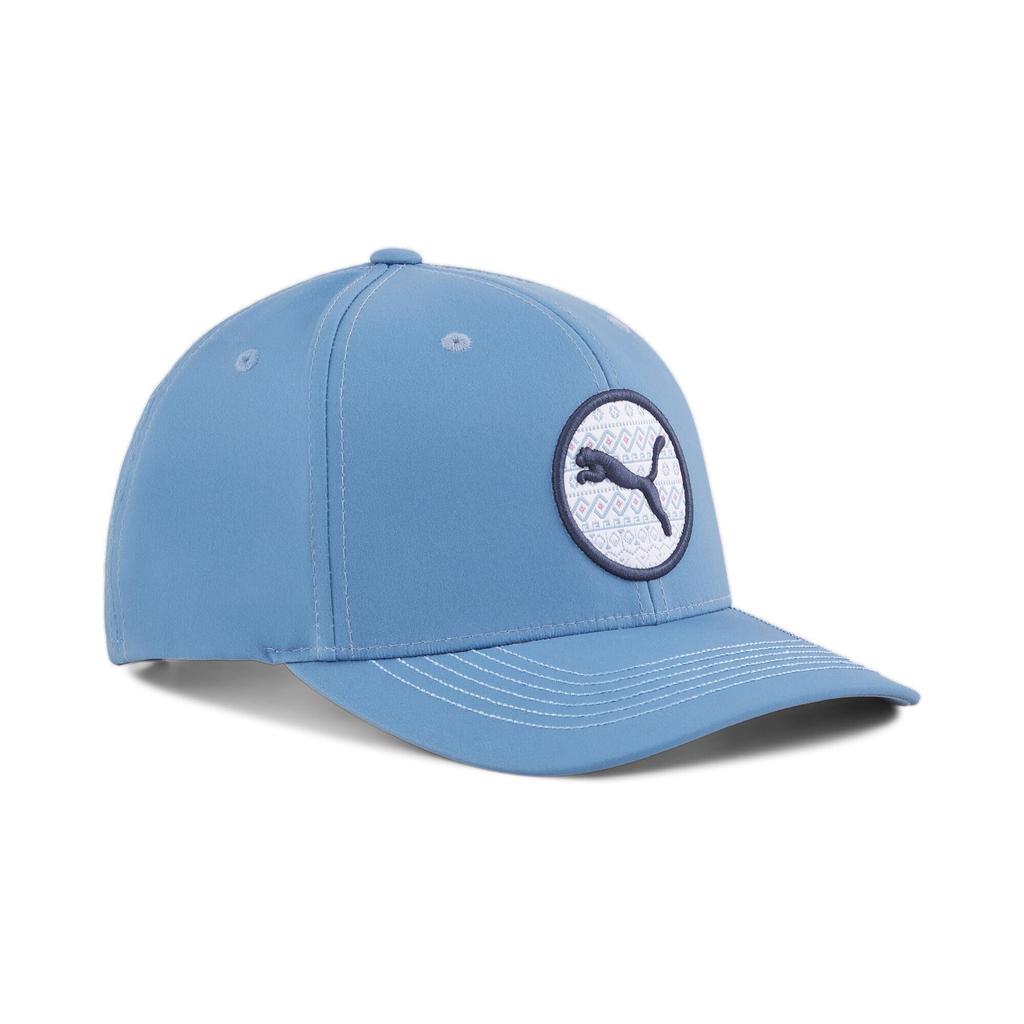 Cap Golf Fair Isle 6 Panel 24 Blue Horizon [PUMA] Men's