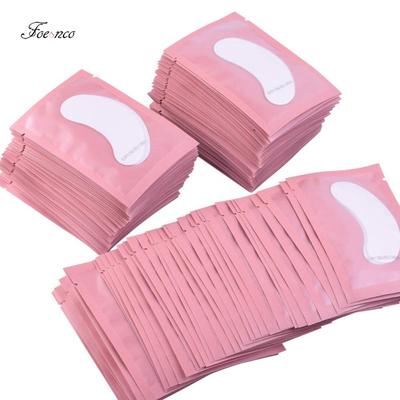 50 Pairs Eyelash Extension Paper Patches Grafted Eye Stickers 7 Color Eyelash Under Eye Tips Sticker