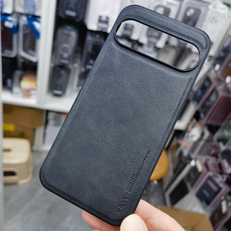 

Роскошный деловой кожаный чехол X-Level для Google Pixel 9 Pro Pixel 9 Pro XL Ретро деловой чехол X Level из искусственной кожи с защитой от ударов Choose Your Model&For Pixel 9 Pro XL чёрный