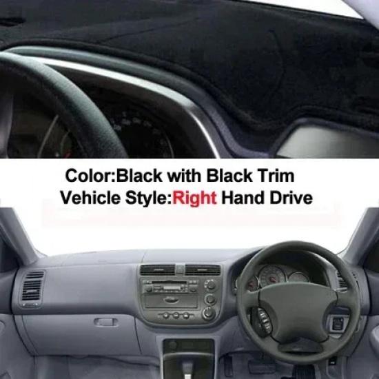 Car Dashboard Cover Non slip pad For Honda Civic Sedan 2001 2002 2003 2004 2005 LHD RHD Dash Mat Sun Shade Pad Anti-UV Cushion