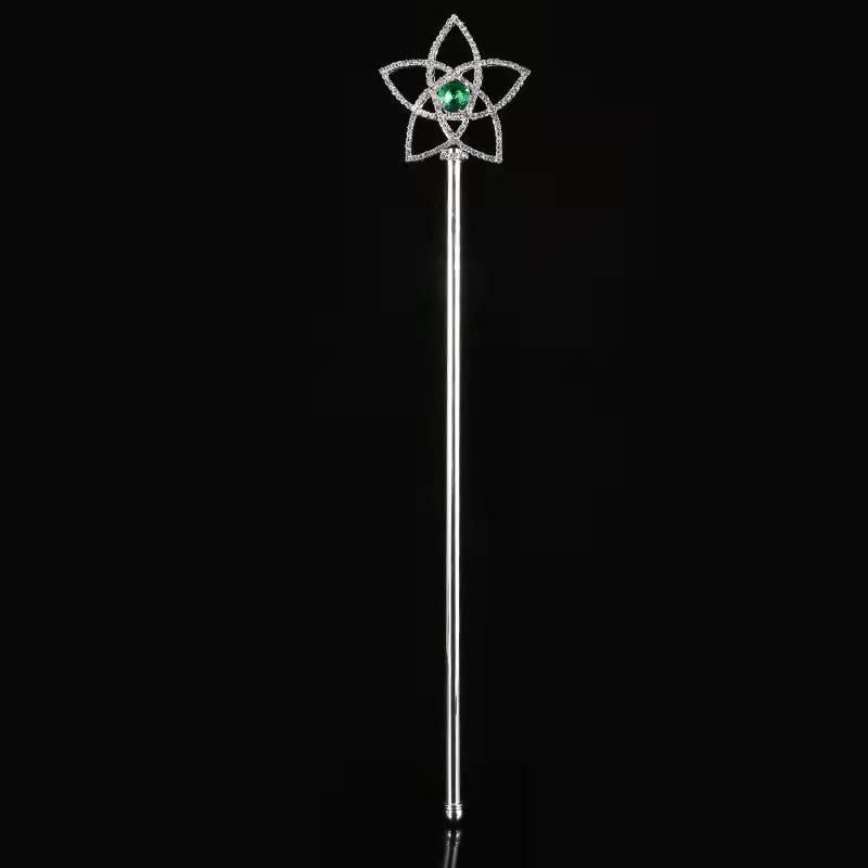 Princess Rhinestone Star Scepter Crown Fairy Wand