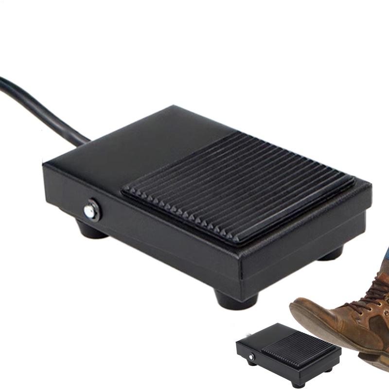 TFS-1 Sterownik nożny dwużyłowy przycisk nożny antypoślizgowy przedłużacz pedału nożnego RV