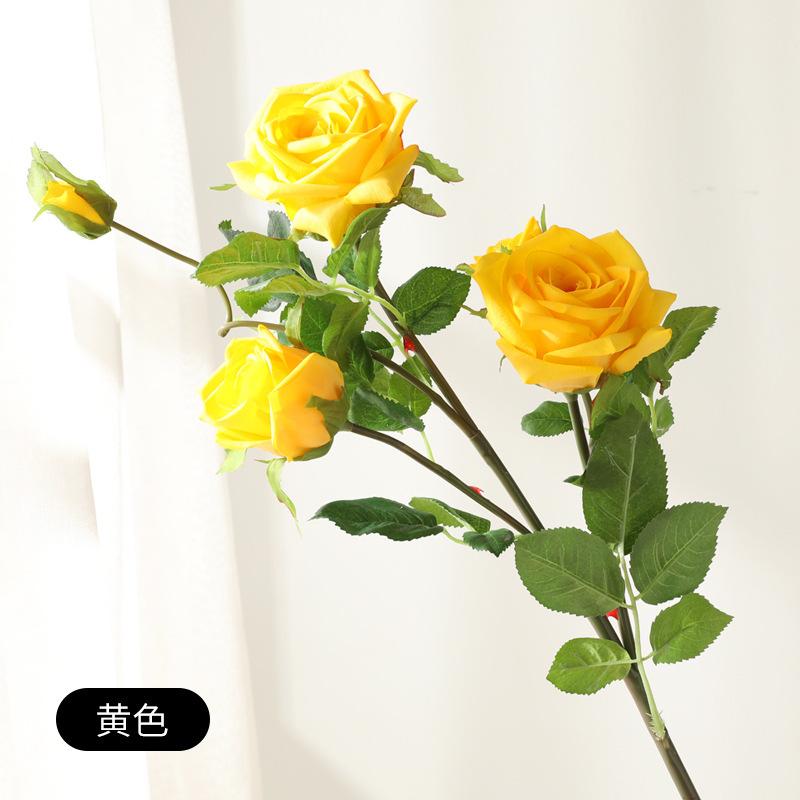 Simulation Moisturizing Feel Rose Living Room Home Decoration Flower