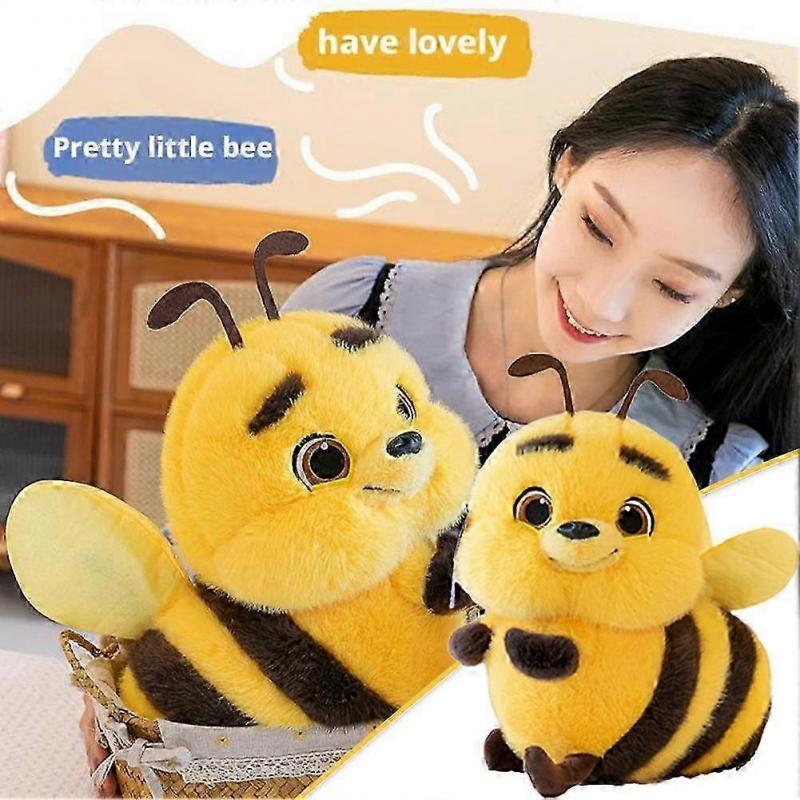 Big Eyes Bee Plush Doll 25Cm For Kids Sleeping Calming Toys 25-26