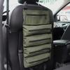 Multi-Pocket Tool Roll Organizer Pouch Multi-Purpose Roll Up Tool Bag with 5 Zipper Tool Pockets Car First Aid Kit