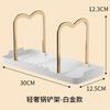 Space Aluminum Kitchen Pot Cover Rack, Table Top Shelf, Spoon, Cooking Shovel, Pot Shovel Rack, Collecting Rack
